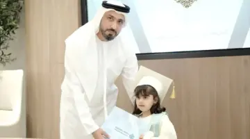 مدير اجتماعية الشارقة يشهد حفل تخريج حضانة المستقبل